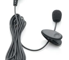 Philips Ansteckmikrofon LFH9173 Krawatten schwarz