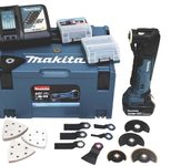 makita Akku-Multifunktionswerkzeug DTM51RT1J3