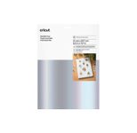 Cricut bedruckbare Aufkleberfolie für Schneideplotter 21 cm x 29,7 cm silber