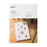 Cricut bedruckbare Aufkleberfolie für Schneideplotter 21 cm x 29.7 cm weiß