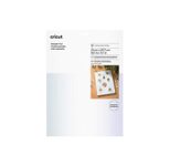 Cricut bedruckbare Aufkleberfolie für Schneideplotter 21 cm x 29,7 cm transparent