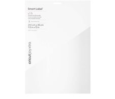 Cricut beschreibbare Vinylfolie wiederablösbar 24,1 cm x 33 cm weiß