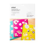 Cricut bedruckbares Aufkleberpapier für Schneideplotter 21 cm x 29.7 cm weiß