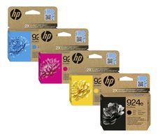 HP Original 924e EvoMore Druckerpatronen - 4er Multipack cyan, magenta, gelb, schwarz