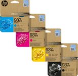 HP Original 937e EvoMore Druckerpatronen - 4er Multipack (cyan, magenta, gelb, schwarz)