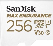 SanDisk Max Endurance microSDXC  Speicherkarte 256GB + SD Adapter