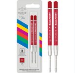PARKER Kugelschreiberminen QUINKflow Basic 0.7 mm Rot