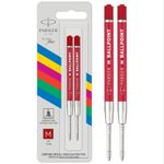 PARKER Kugelschreiberminen QUINKflow Basic 0.7 mm Rot