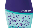 maped Dosenspitzer PIXEL PARTY doppelt, lila/blau