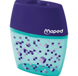 maped Dosenspitzer PIXEL PARTY doppelt, lila/blau