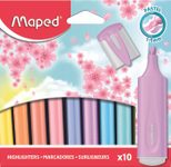 maped Fluo Peps pastell Textmarker Mehrfarbig