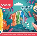 maped JUNGLE fever Jumbo Wachsmalstifte 12St.