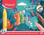 maped JUNGLE fever Jumbo Wachsmalstifte 12St.