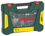 BOSCH Bohrer- und Bit-Set V-Line Box 91-teilig