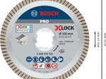 BOSCH Diamant-Trennscheibe X-LOCK Best for Ceramic Extra Clean Turbo