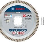 BOSCH Diamant-Trennscheibe X-LOCK Best for Ceramic Extra Clean Turbo