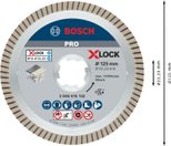 BOSCH Diamant-Trennscheibe X-LOCK Best for Ceramic Extra Clean Turbo