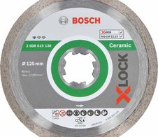 BOSCH Diamant-Trennscheibe X-LOCK Standard for Ceramic