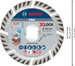 BOSCH Trennscheibe X-LOCK Standard for Universal