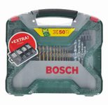 BOSCH Bohrer- und Bit-Set X-Line 50Ti plus 173-teilig Fixier-Set 223-teilig