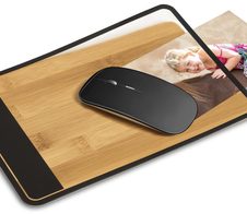 cep Mousepad schwarz/bambus