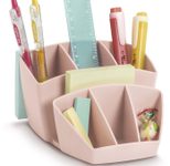 cep Mineral Schreibtisch-Organizer 14,3 x 15,8 x 9,3 cm rosa