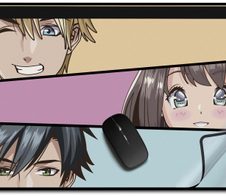 cep Schreibtischunterlage 58,5 x 38,5 cm Manga bunt