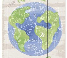 VELOFLEX Sammelmappe Nature A3 Motiv