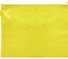 VELOFLEX Reißverschlussbeutel A4 gelb