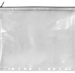 VELOFLEX Reißverschlussbeutel A4 transparent