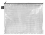 VELOFLEX Reißverschlussbeutel A4 transparent