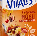 Dr. Oetker VITALIS Früchtemüsli ohne Zuckerzusatz 500,0 g