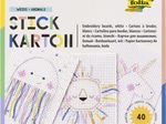 folia Stickbild Stickkarton Animal
