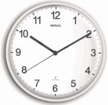 MAUL Funkwanduhr MAULsprint Ø 30.5 cm weiß