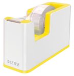 LEITZ WOW Duo Colour Tischabroller perlweiß/gelb