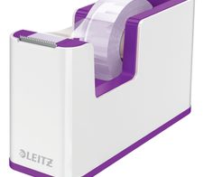 LEITZ WOW Duo Colour Tischabroller perlweiß/violett