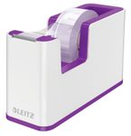 LEITZ WOW Duo Colour Tischabroller perlweiß/violett