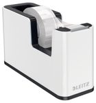 LEITZ WOW Duo Colour Tischabroller perlweiß/schwarz