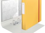 LEITZ Ordner Rückenbreite 6.5 cm DIN A4 stabile Pappe warmes gelb