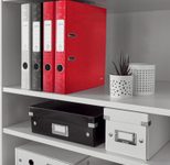 LEITZ Ordner Rückenbreite 5 cm DIN A4 Karton rot