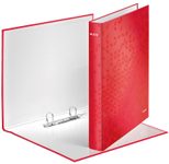 LEITZ Ringbuch 2-Ringe DIN A4 4 cm rot
