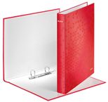 LEITZ Ringbuch 2-Ringe DIN A4 4 cm rot