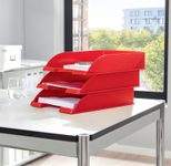 LEITZ Briefablage WOW DIN A4 rot