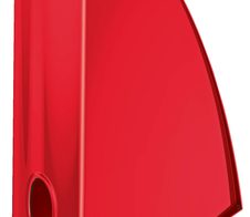 LEITZ Stehsammler WOW Polystyrol rot , DIN A4