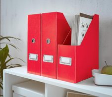 LEITZ Stehsammler Click & Store Karton, 1.200 g/qm rot , DIN A4
