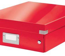 LEITZ Aufbewahrungsbox Click & Store 900 Blatt - 28,0 x 37,0 x 10,0 cm rot