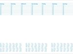 RNK-Verlag Schreibtischunterlage Office - 2024/2025/2026 48,0 x 33,0 cm, weiß