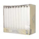 PAPSTAR Kerzen 19.6 cm weiß