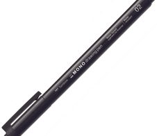 Tombow MONO drawing pen 02 Fineliner 0.3 mm Schwarz