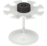 WEDO Stempelträger für 8 Stempel lichtgrau/silber
